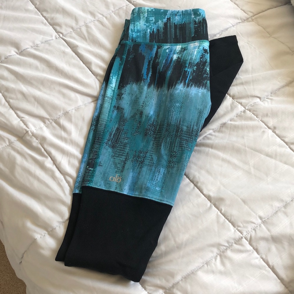 Alo goddess ribbed leggings